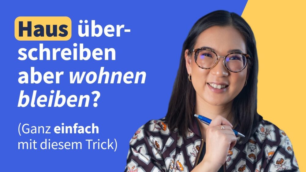 Niessbrauch: Vorteile und Nachteile im Überblick 1 Niessbrauch: Vorteile und Nachteile im Überblick