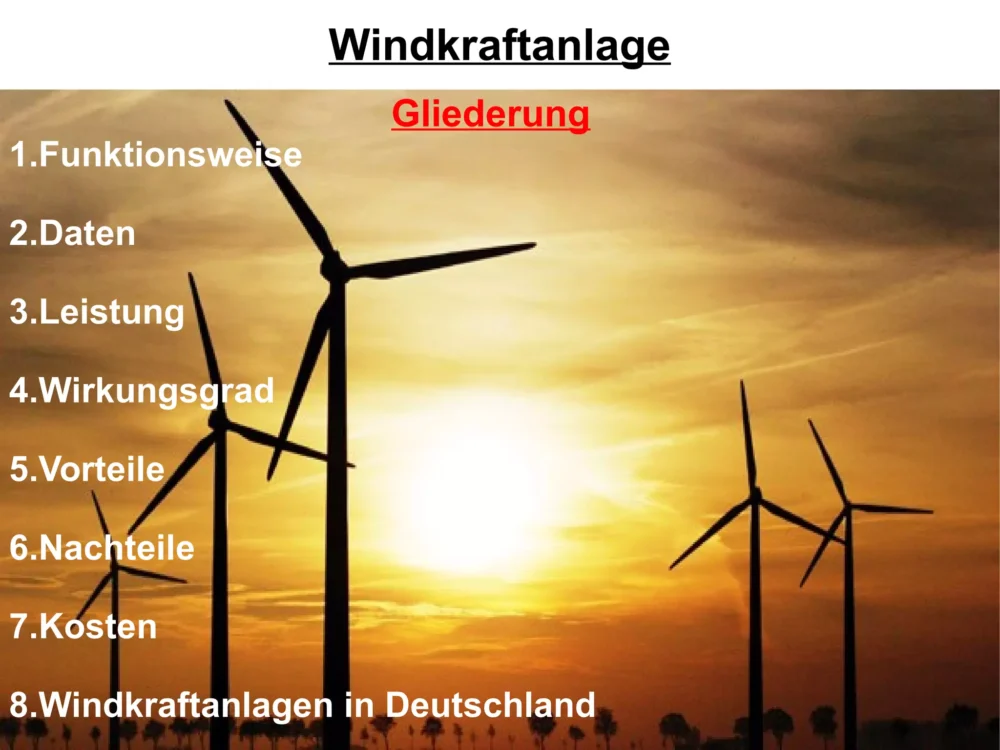 Vorteile und Nachteile von Windrädern: Eine umfassende Analyse 1 Vorteile und Nachteile von Windrädern: Eine umfassende Analyse